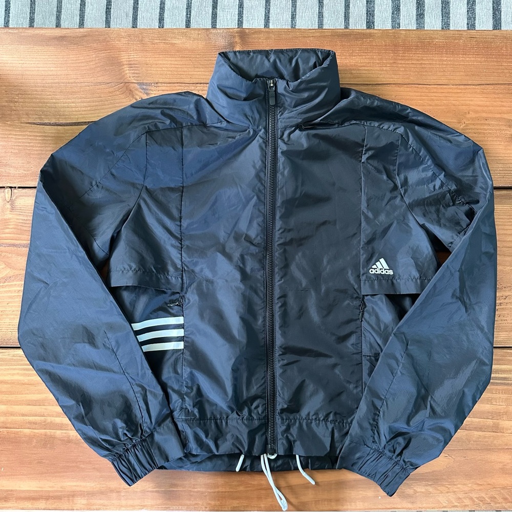 Adidas cropped windbreaker